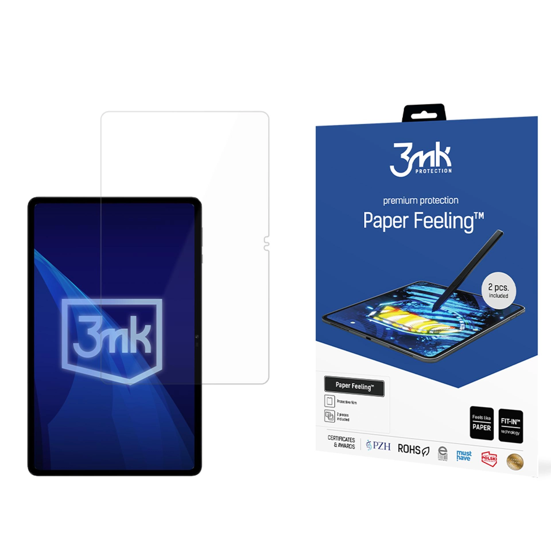 Folia ochronna 3mk up to 13" Paper Feeling do Honor Pad X9 / X9a