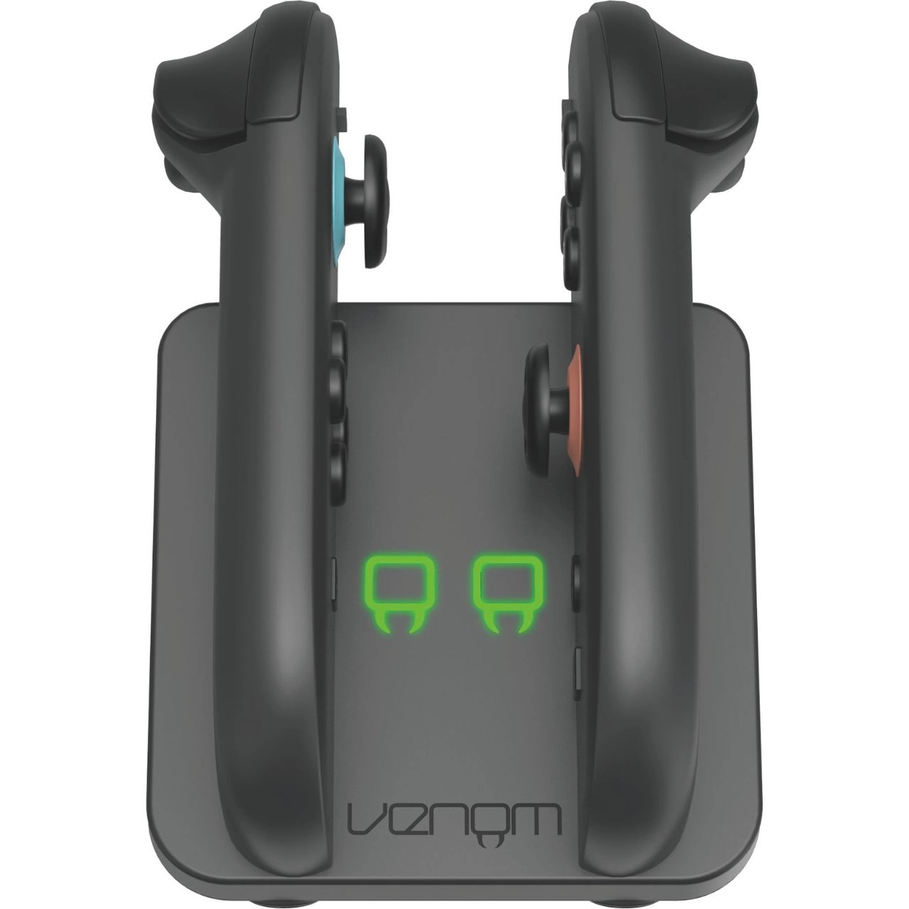 Nintendo Switch ynr NINTENDO Switch 2 Czarny + Stacja ładująca VENOM VS4932 do