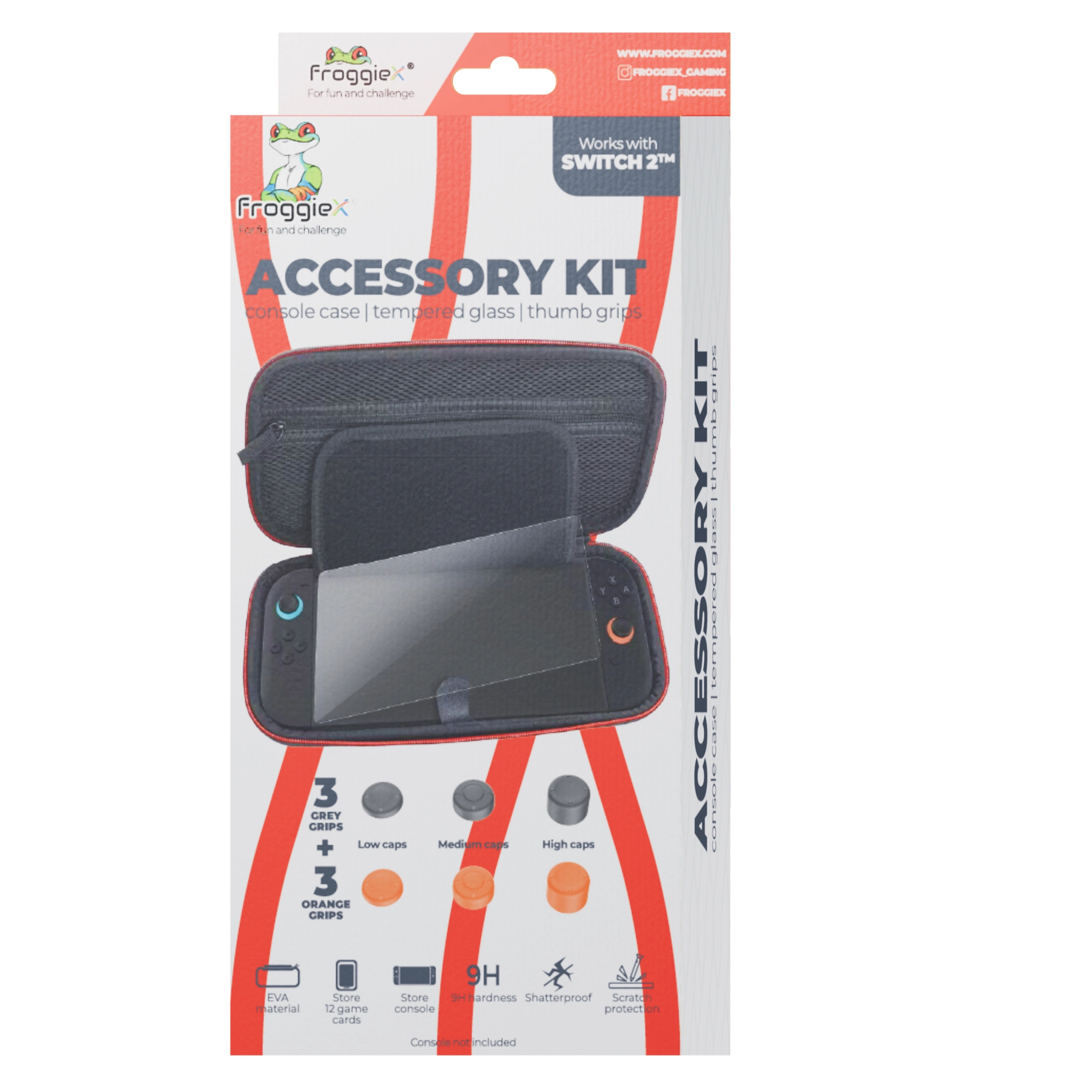 FroggieX FX-NS2-AK1-B do Nintendo Switch 2 - Dobra cena