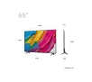 Telewizor LG 65QNED80A6A  65" QNED AI 4K webOS DVB-T2