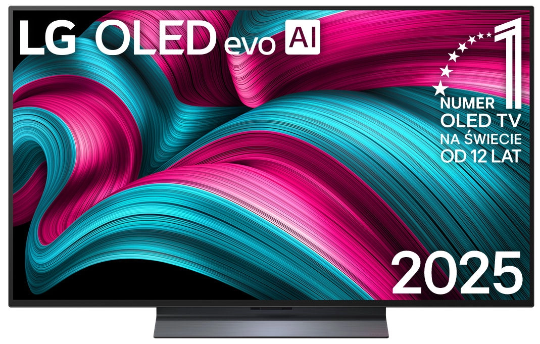 Telewizor LG OLED48C54LA 48" OLED evo AI 4K 144Hz webOS Dolby Vision Dolby Atmos HDMI 2.1 DVB-T2