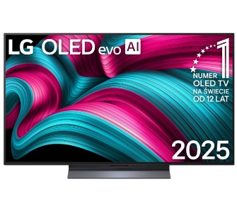Telewizor LG OLED48C54LA 48" OLED evo AI 4K 144Hz webOS Dolby Vision Dolby Atmos HDMI 2.1 DVB-T2
