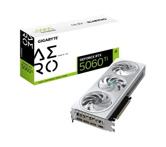 Karta graficzna Gigabyte GeForce RTX 5060 Ti AERO OC 16GB GDDR7 128bit DLSS 4