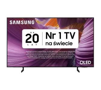 Telewizor Samsung QE83S85FAE 83" OLED 4K 120Hz Vision AI Tizen Dolby Atmos HDMI 2.1 DVB-T2