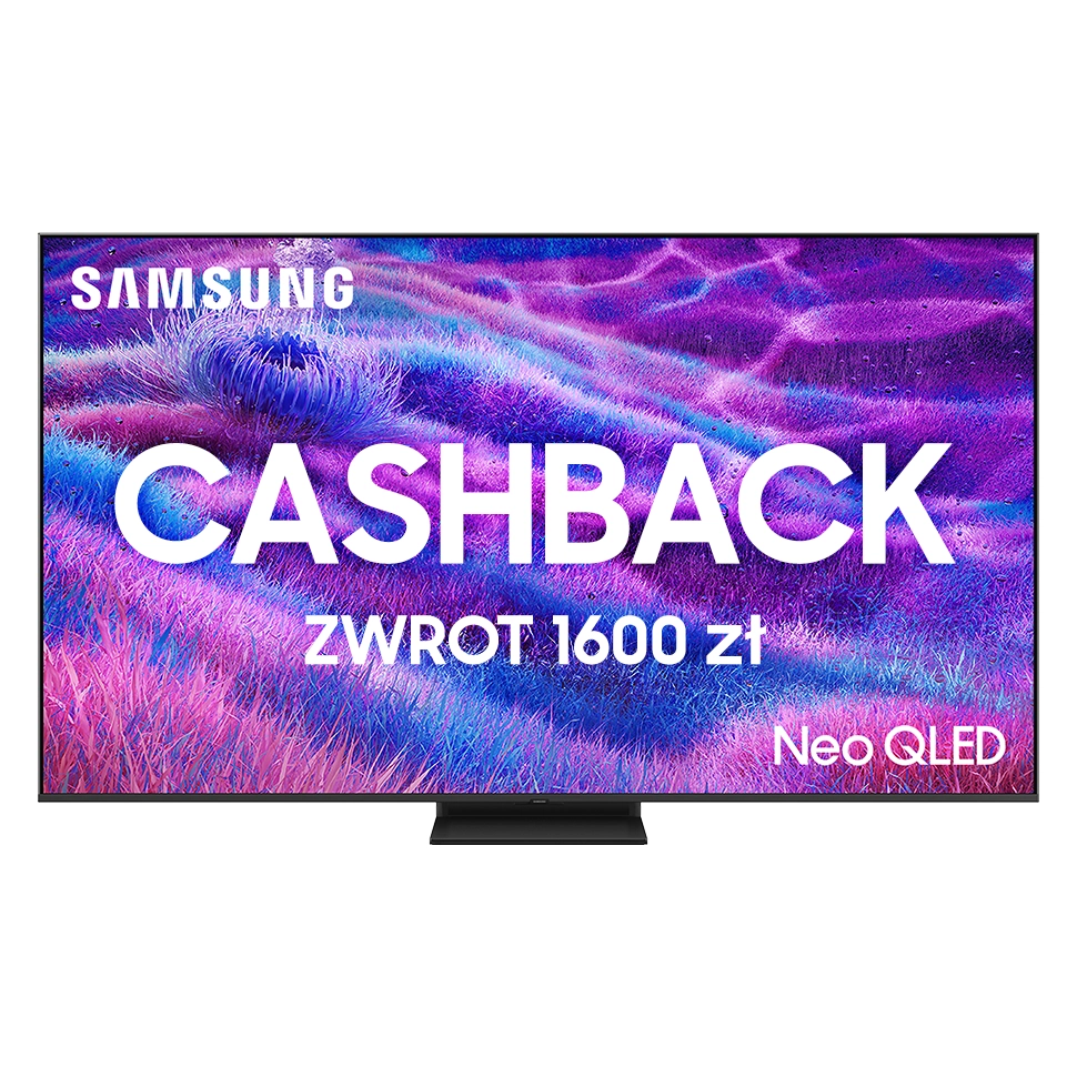Telewizor Samsung QE85QN80FAU 85" Neo QLED 4K 144Hz Vision AI Tizen Dolby Atmos HDMI 2.1 DVB-T2
