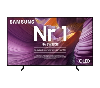 Samsung QE77S85FAE 77" OLED 4K 120Hz Vision AI Tizen Dolby Atmos HDMI 2.1 DVB-T2 - Kup na Raty - RRSO 0%