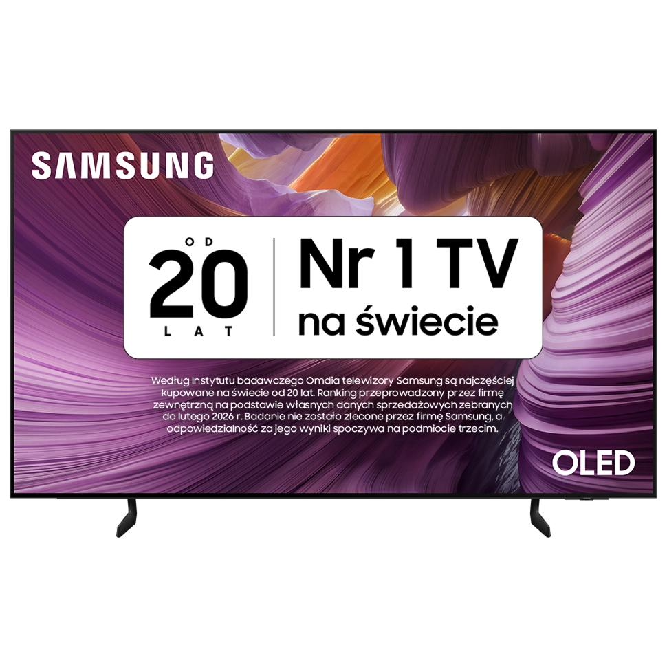 Telewizor Samsung QE77S85FAE 77" OLED 4K 120Hz Vision AI Tizen Dolby Atmos HDMI 2.1 DVB-T2