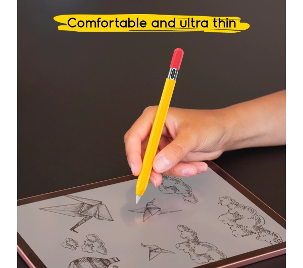 DooDroo do Apple Pen USB-C Żółty + 5 Nasadek