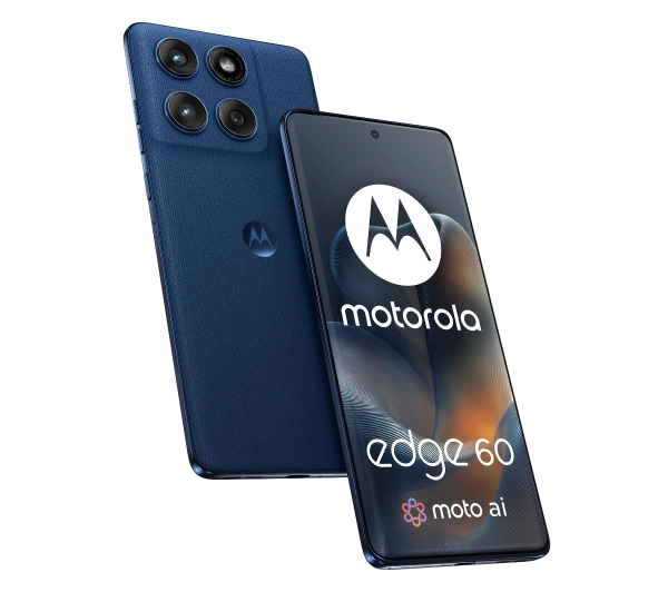 Motorola edge 60 12/512GB Funkcje AI 6,67" 120Hz 50Mpix Niebieski - ⚡ BESTSELLERY ⚡ - Kup na Raty - RRSO 0%