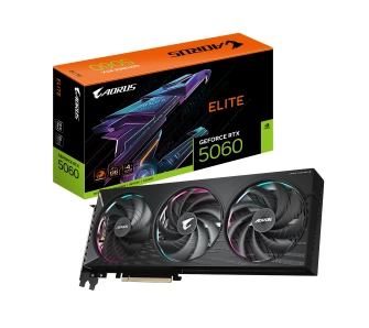 Karta graficzna Gigabyte AORUS GeForce RTX 5060 ELITE 8GB GDDR7 128bit DLSS 4