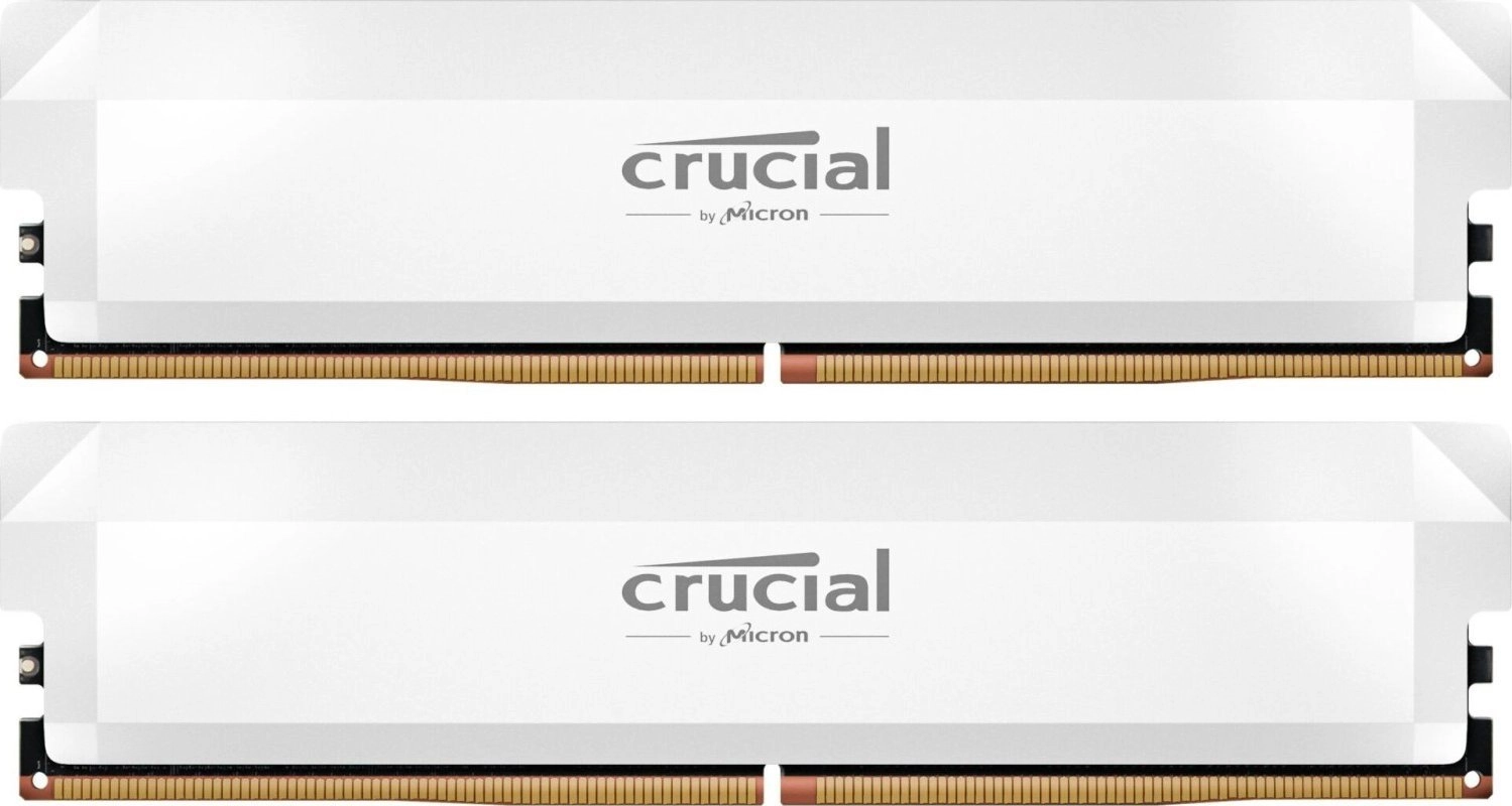 Pamięć RAM Crucial Pro DDR5 32GB (2 x 16GB) 6000 CL36 Biały