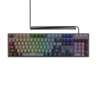 Klawiatura mechaniczna Lorgar Azar 514 RGB Czarny