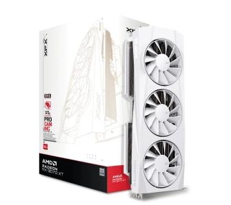 Karta graficzna XFX Quicksilver Radeon RX 9070 XT White Gaming Edition 16GB GDDR6 256bit FSR