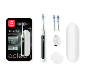 Szczoteczka soniczna Oclean X Pro 20 Set Zielony