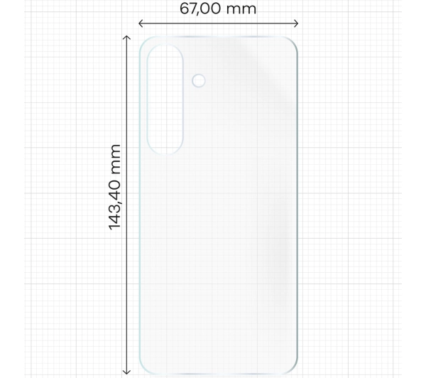 Bizon na tył Hydrogel Hydrogel do Galaxy S25 2 sztuki