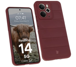 Bizon Tur do Realme 14 5G Burgundowy