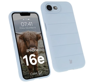 Bizon Tur do iPhone 16e Jasnoniebieski