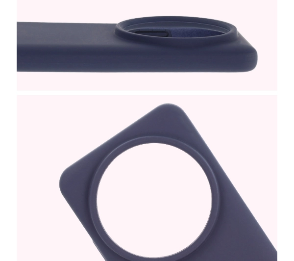 Bizon Silikonowe Soft do Xiaomi 15 Ultra Granatowy