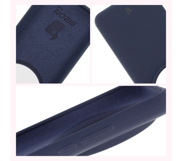 Bizon Silikonowe Soft do Xiaomi 15 Ultra Granatowy