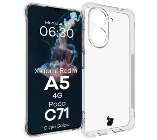 Bizon Salpa do Xiaomi Redmi A5 4G/POCO C71 4G Przezroczysty