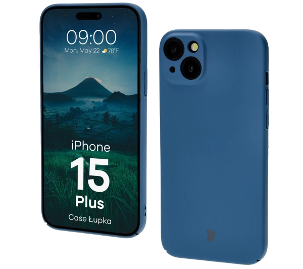Bizon Łupka iPhone 15 Plus Niebieski