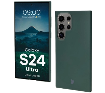 Etui Bizon Łupka Samsung Galaxy S24 Ultra Zielony