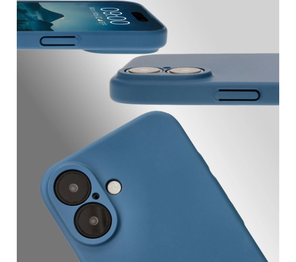 Bizon Łupka do iPhone 16 Niebieski