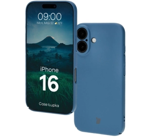 Bizon Łupka do iPhone 16 Niebieski