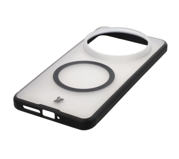 Bizon MatteO z MagSafe do Xiaomi 15 Ultra Przydymione-czarny