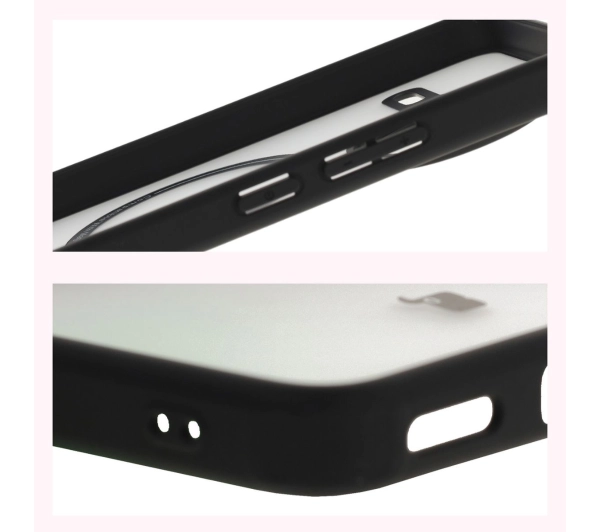 Bizon MatteO z MagSafe do Xiaomi Poco F7 Ultra Przydymione-czarny