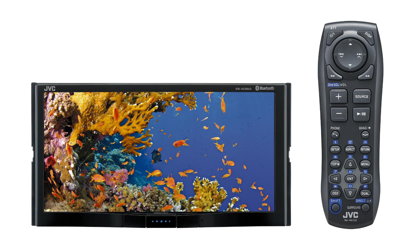 Radioodtwarzacz samochodowy JVC KW-AVX840