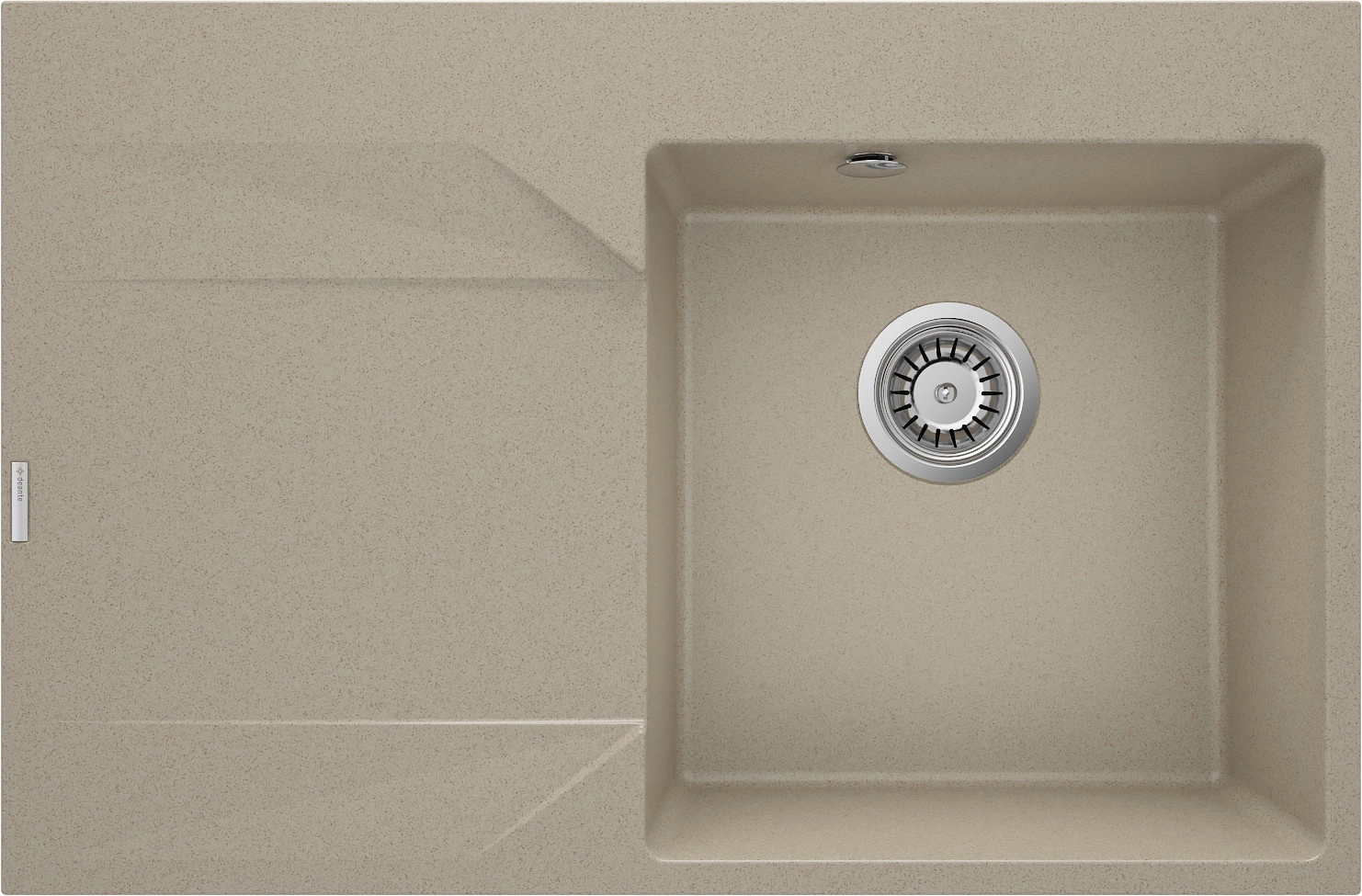 Zlewozmywak Deante Evora ZQJ_711L Piaskowy Granit