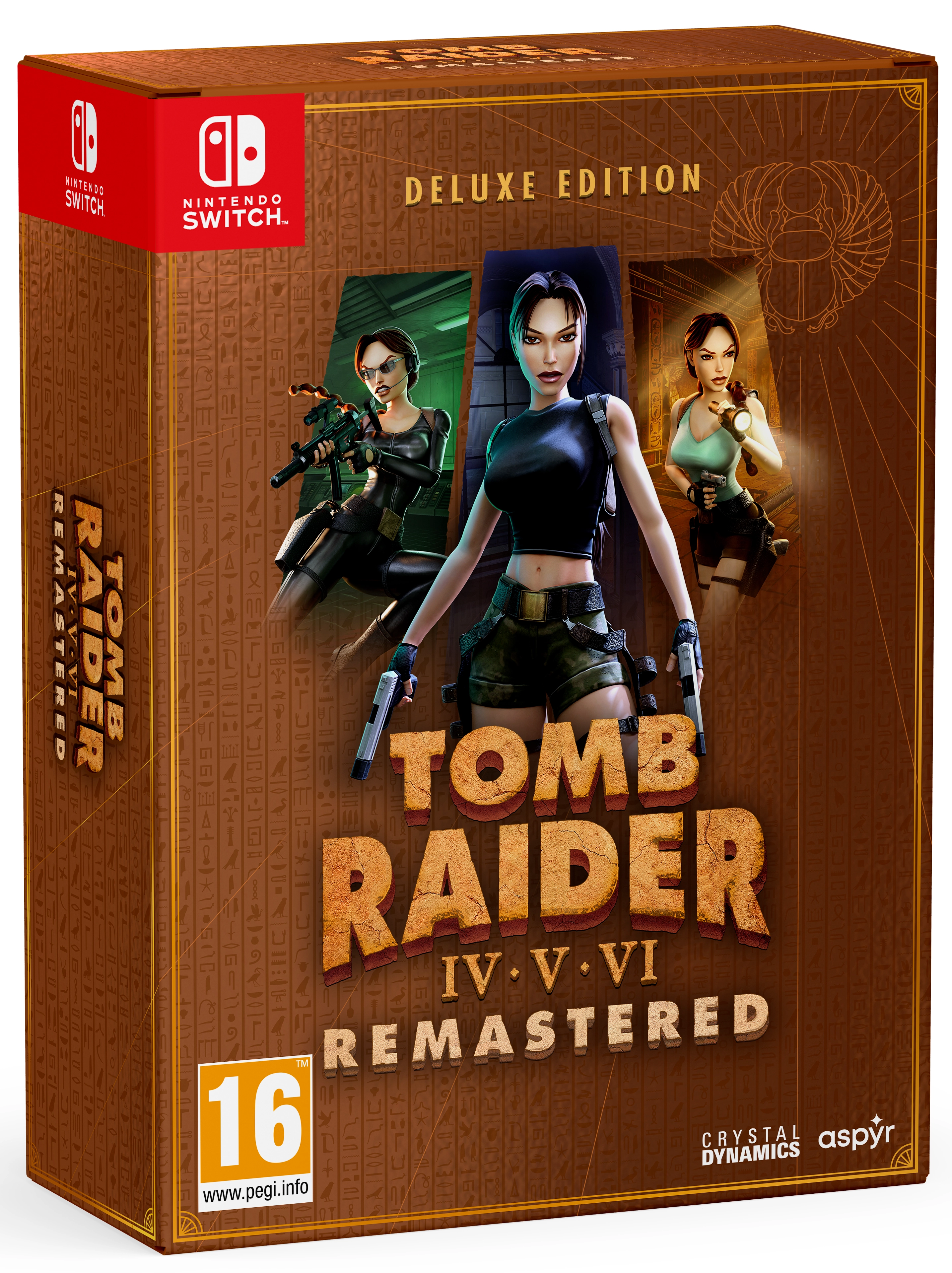 Tomb Raider IV-VI Remastered Starring Lara Croft Edycja Deluxe Gra na Nintendo Swicth