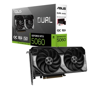 Karta graficzna ASUS Dual GeForce RTX 5060 OC Edition 8GB GDDR7 128bit DLSS 4