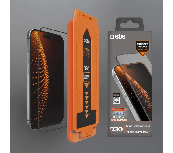 SBS D3O z aplikatorem do iPhone 16 Pro Max