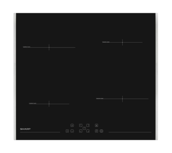 Płyta indukcyjna Sharp KH-6I37FT0K-EU 59cm