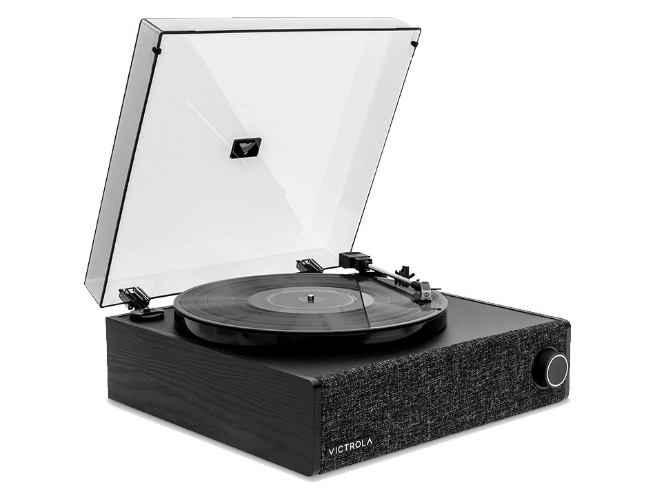 Gramofon Victrola Eastwood LP VTA-78-BLK-INT  Manualny Napęd paskowy Bluetooth Czarny