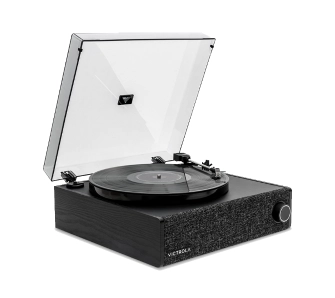 Gramofon Victrola Eastwood LP VTA-78-BLK-INT  Manualny Napęd paskowy Bluetooth Czarny