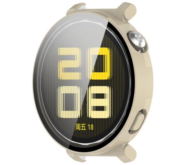 Bizon ze szkłem do Huawei Watch GT5 Pro 42 mm beżowy