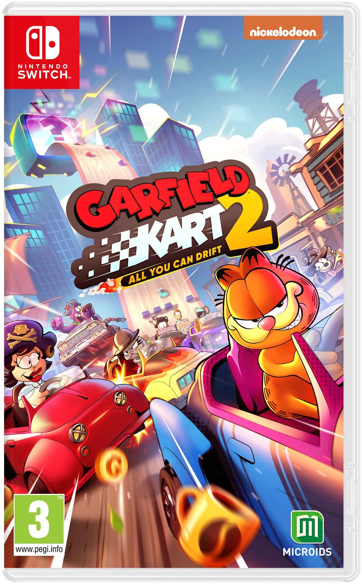 Garfield Kart 2 All You Can Drift Gra na Nintendo Switch