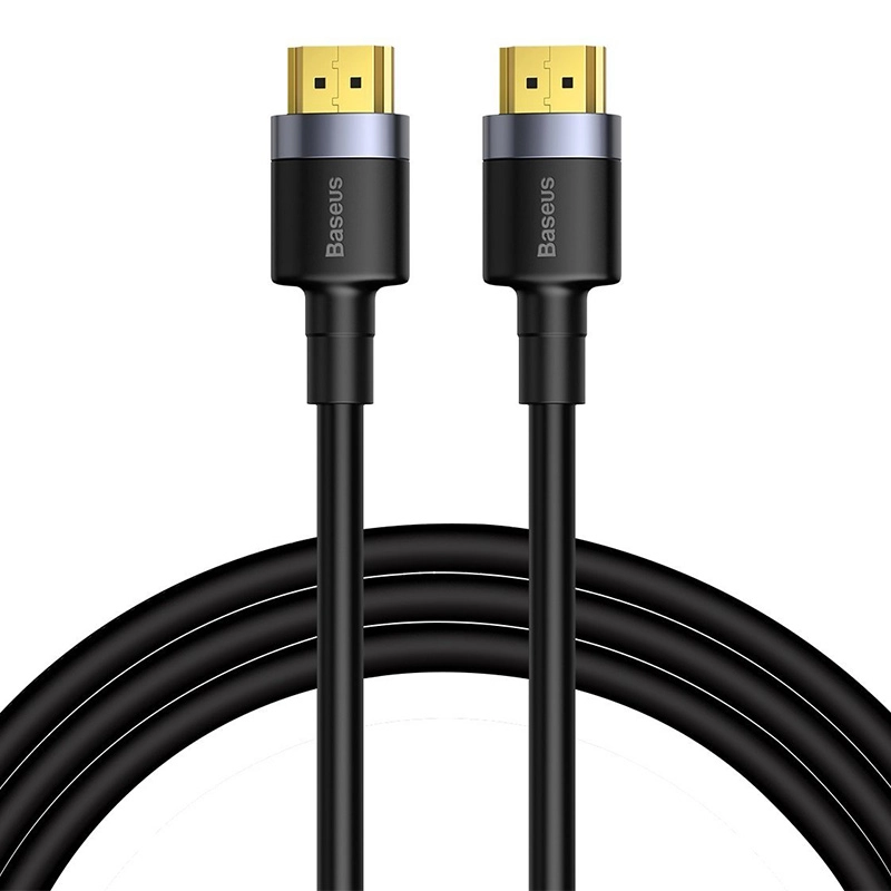 Kabel HDMI Baseus Cafule 4K 3D 3m Czarno-szary