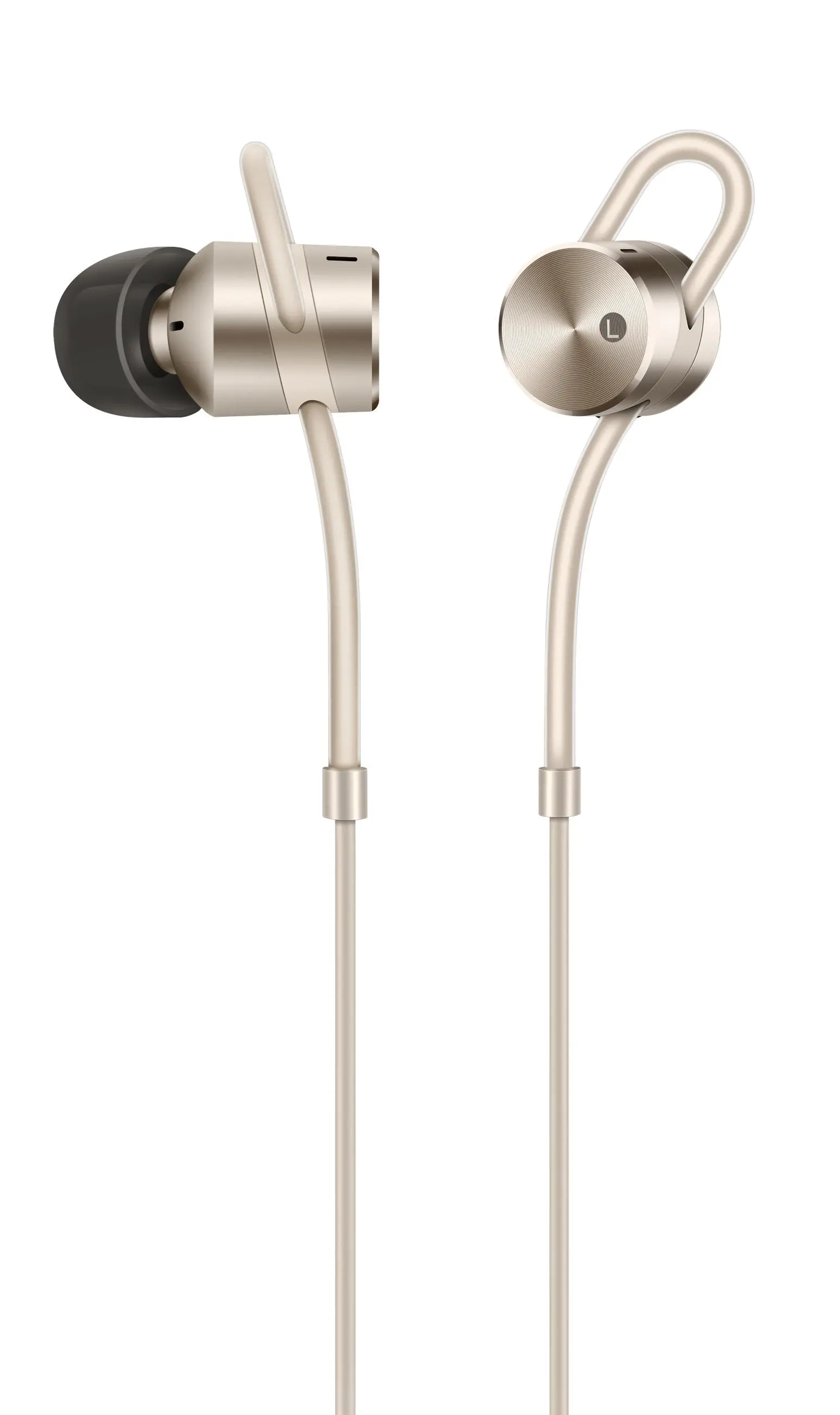 Słuchawki przewodowe Huawei AM185 Dokanałowe Mikrofon Złoty