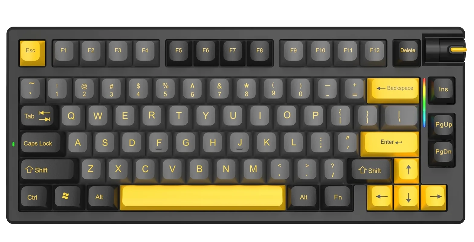 Klawiatura mechaniczna Marvo KG958W Meqa 80W Czarny