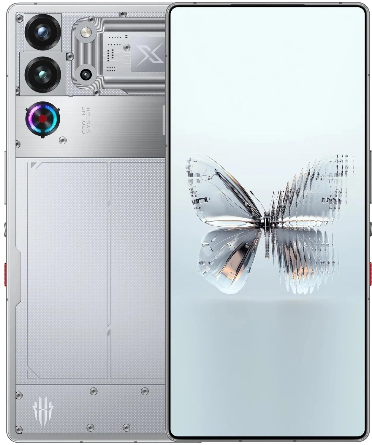 Smartfon Redmagic 10 Pro 5G 16/512GB 6.85" 144Hz Srebrny