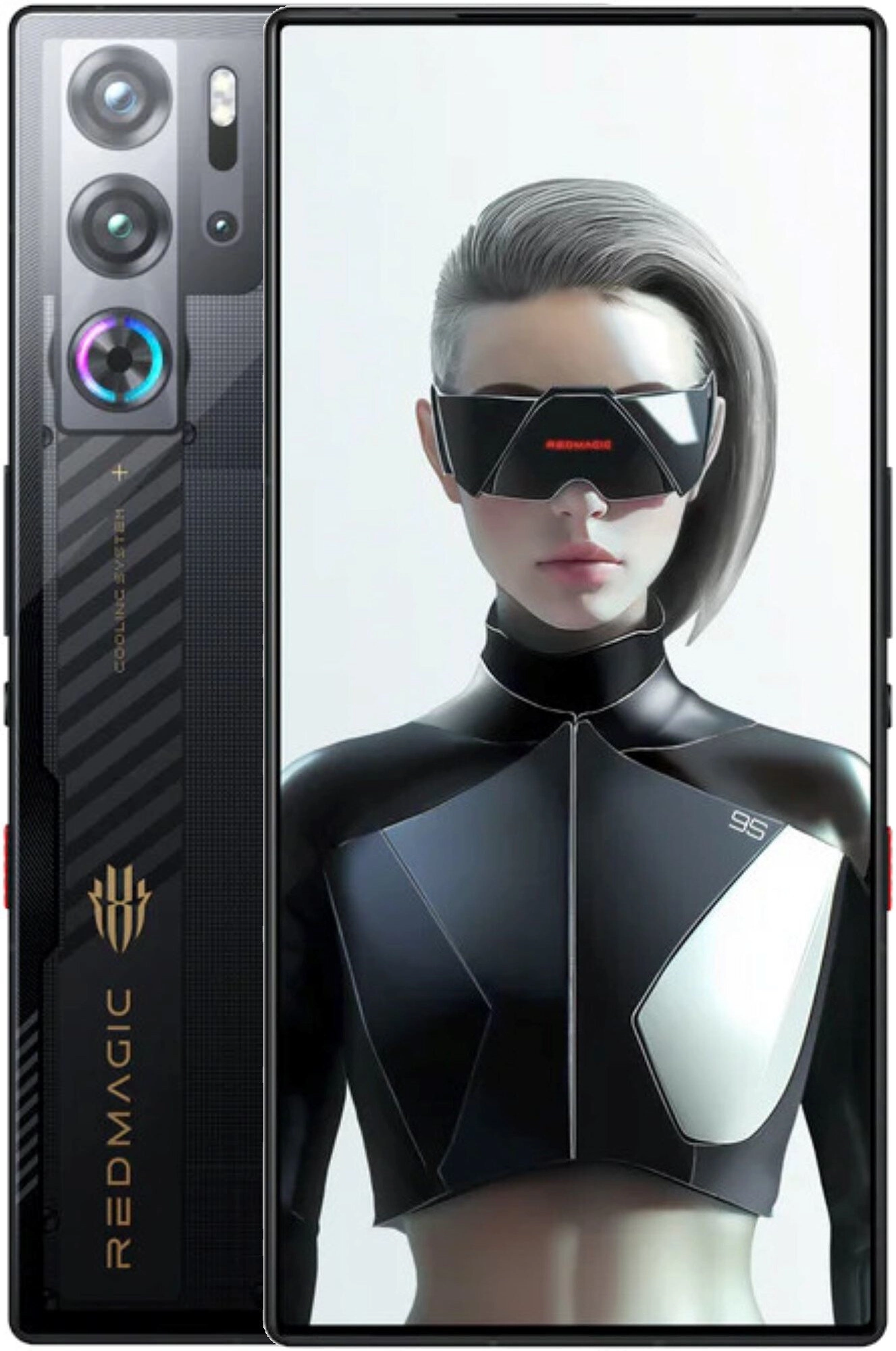 Smartfon Redmagic 9S Pro 5G 12/256GB 6,8" 120Hz 50Mpix Czarny transparentny