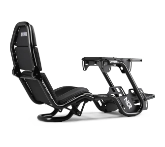 Fotel Next Level Racing NLR-R003 F-GT Pro Formula And Gt Racing Simulator Cockpit Black Edition Wyścigowy do 150kg Skóra ECO