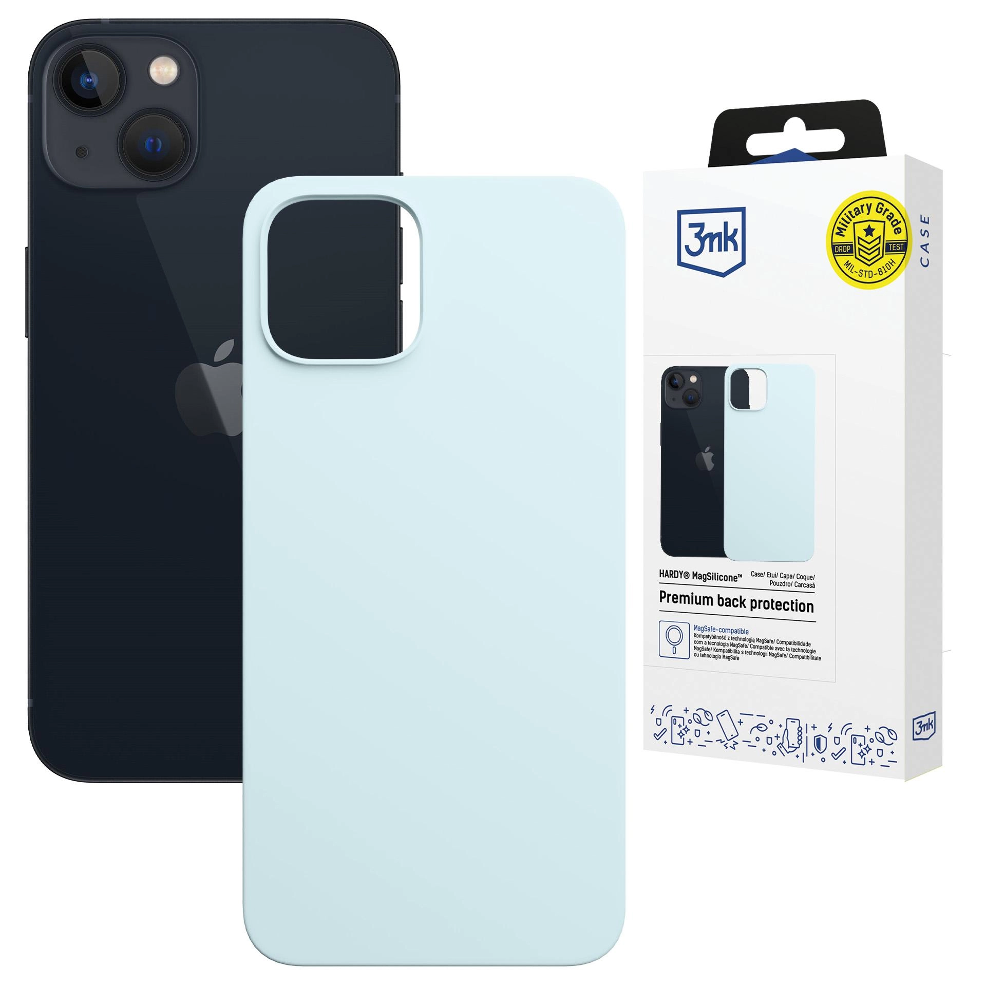 Etui 3mk Hardy MagSilicone Sierra Blue do iPhone 14 Plus