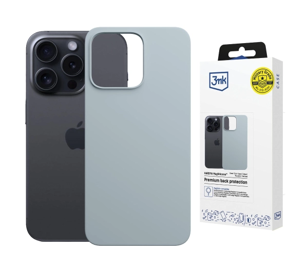 3mk Hardy MagSilicone Sierra Blue do iPhone 13 Pro Max Niebieski