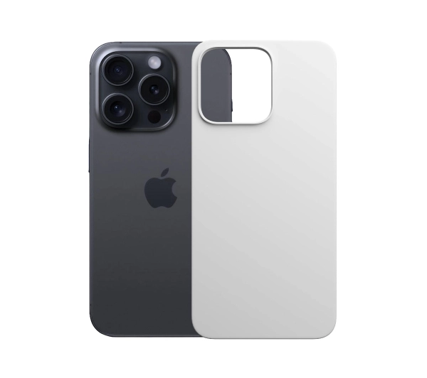 3mk Hardy MagSilicone Silver-White do iPhone 13 Pro Srebrny