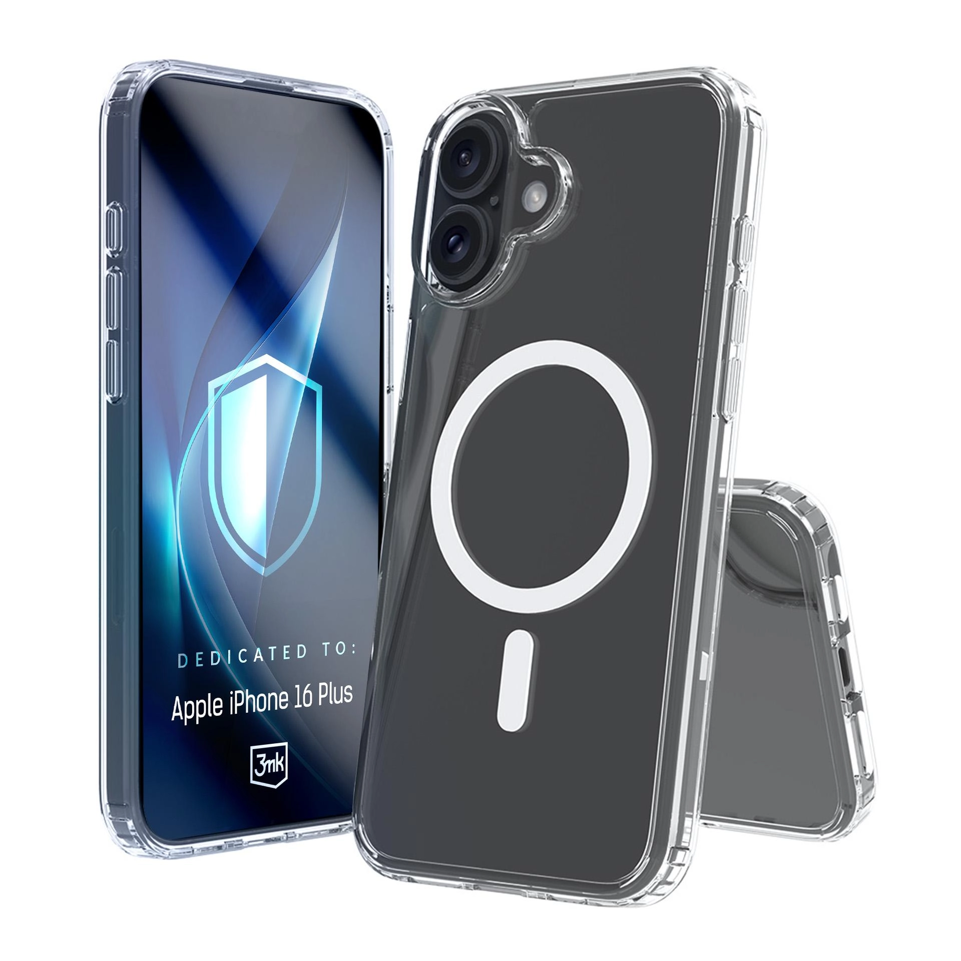 Etui 3mk Armor MagCase do iPhone 16 Plus Przezroczysty